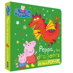 Peppa Pig. Libro Pop-Up - Peppa y los dragones