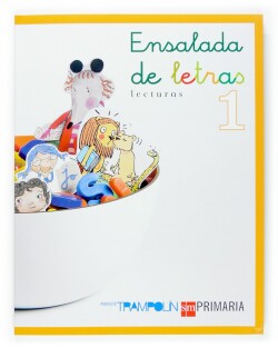 LECTURAS 1ºPRIM. ENSALADA DE LETRAS TRAMPOLIN