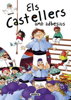 Els castellers amb adhesius