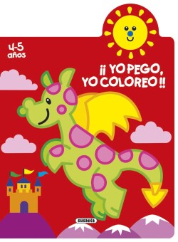 ¡Yo pego, yo coloreo! 4-5 años