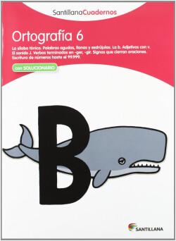 Ortografía, Educación Primaria. Cuaderno 6 Ortografia pauta 6