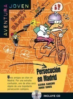 Aventura Joven: Persecucion en Madrid + CD A1-a2