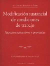 Modificación sustancial de condiciones de Trabajo