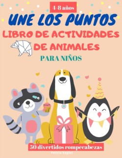 V2 Une Los Puntos ANIMALES libro de actividades para ninos 4-8 anos