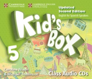 Kid's Box Level 5 Class Audio CDs (4) Updated English for Spanish Speakers