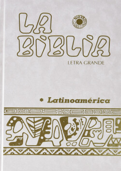 Biblia Latinoam. letra grande nacarina, canto dorado