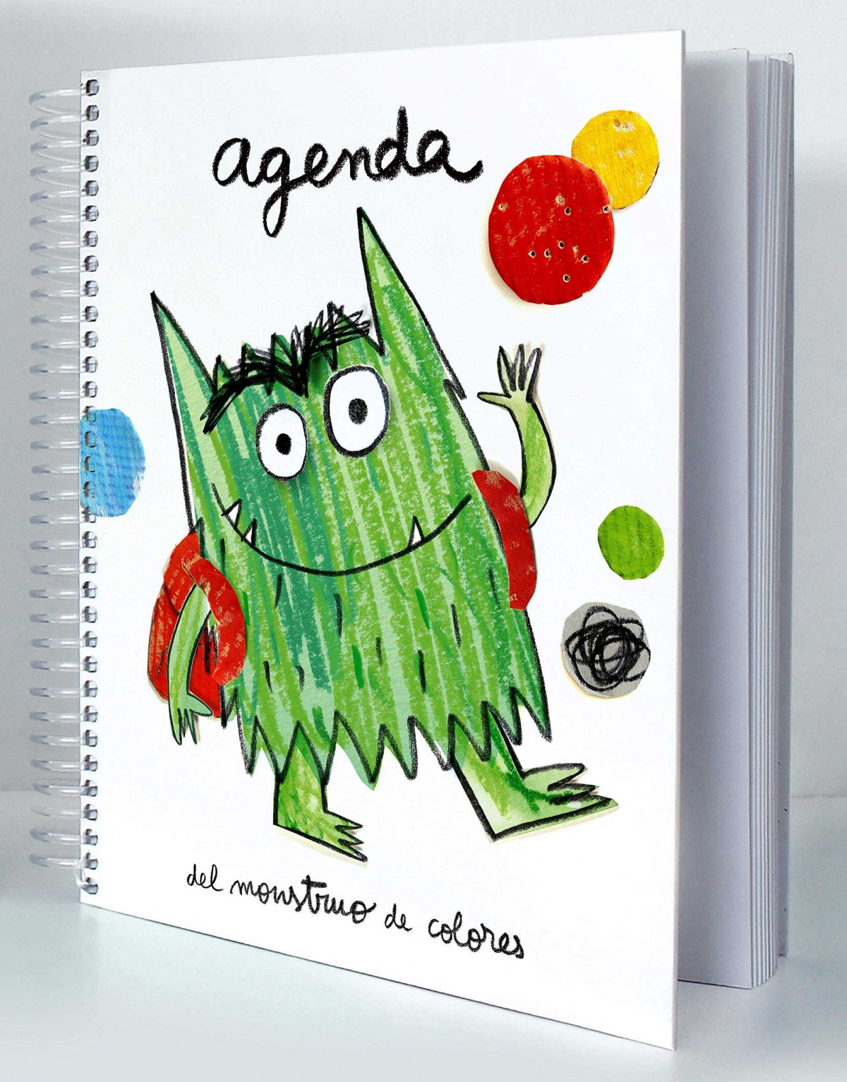 AGENDA EL MONSTRUO DE COLORES VA AL COLE