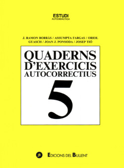 QUAD.D'EXERCICIS 5 AUTOCORRECTIUS