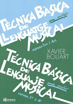 TÉCNICA BASICA DE LLENGUATGE MUSICAL 3R-4T