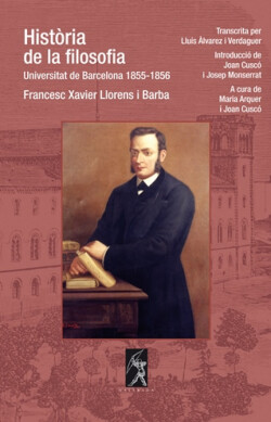 Història de la filosofia. Universitat de Barcelona 1855-1856