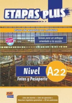 Etapas plus A2.2 Alumno Student Book + CD