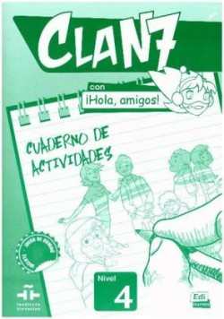 Clan 7 con Hola Amigos Cuaderno de Actividades