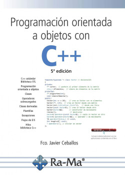 PROGRAMACIÓN ORIENTADA A OBJETOS CON C++