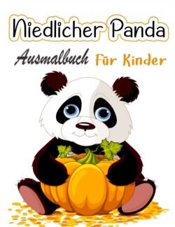 Niedliches Panda-Malbuch fur Kinder