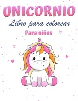 Libro para colorear Unicornio Magico para Ninas