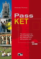 Black Cat Total Seris: Pass Ket Updated Edition Student´s Book With Practice Test + Audio Cd/cd-rom
