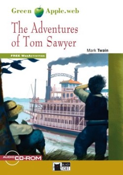 Black Cat Green Apple Edition Level 1: the Adventures of Tom Sawyer + Audio Cd-rom