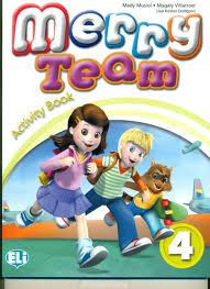 Merry Team 4 Activity Book with Audio CD