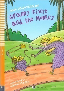 Young Eli Readers Stage 1 (cef A1): Granny Fixit and the Monkey with Audio CD