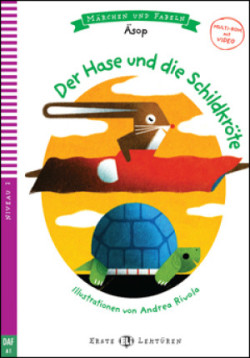 Erste Eli Lektüren Niveau 2 (DaF A1): Der Hase und die Schildkröte + Multi ROM