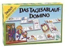Deutsch Spielend Lernen: Das Tagesablauf-domino n.e.