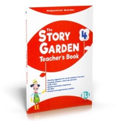 The Story Garden 4 Teacher's Book + digital code for digital book +class CD   2022