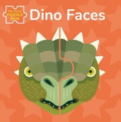 My First Puzzle Book: Dino Faces