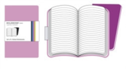Moleskine Volant, XL, Ruled Notebook, pink, 2er-Set