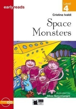 Black Cat Early Reads Level 4: Space Monsters + Audio Cd