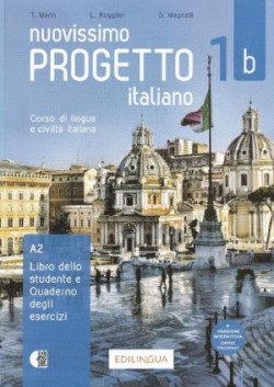 Nuovissimo Progetto Italiano 1B-Libro dello studente e Quaderno degli esercizi + video + Audio