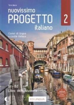 Nuovissimo Progetto italiano 2  B1-2 Libro+ Video