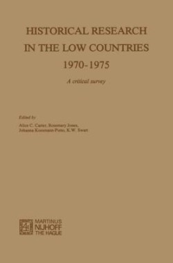 Historical Research in the Low Countries 1970–1975