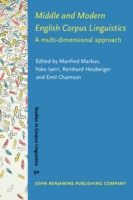 Middle and Modern English Corpus Linguistics A multi-dimensional approach