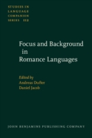 Focus and Background in Romance Languages