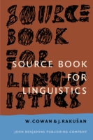 Source Book for Linguistics Third revised edition