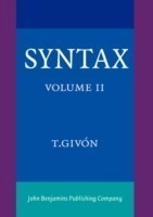 Syntax An Introduction. Volume II