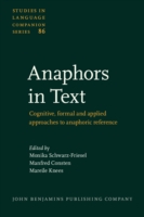 Anaphors in Text Cognitive, formal and applied approaches to anaphoric reference