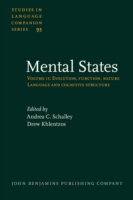 Mental States Volume 2: Language and cognitive structure