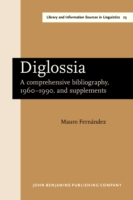 Diglossia A Comprehensive Bibliography, 1960-90
