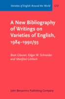 New Bibliography of Writings on Varieties of English, 1984–1992/93