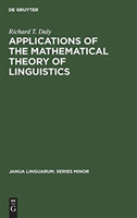 Applications of the Mathematical Theory of Linguistics