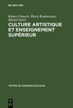 Culture artistique et enseignement supérieur