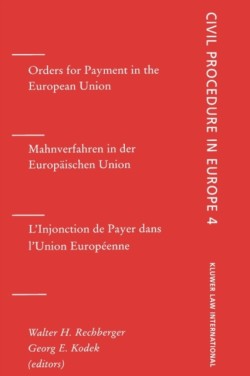 Orders for Payment in the European Union