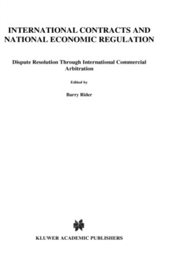 International Contracts and National Economic Regulation