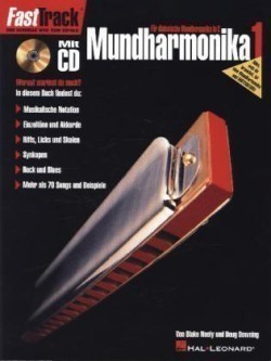 FastTrack Mundharmonika, m. Audio-CD