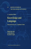 Knowledge and Language Selected Essays of L. Jonathan Cohen