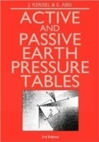 Active and Passive Earth Pressure Tables