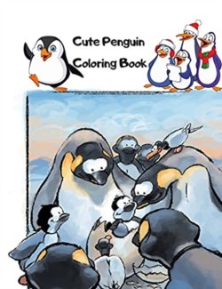 Cute Penguin Coloring Book