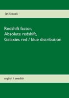 Redshift factor, Absolute redshift, Galaxies red / blue distribution