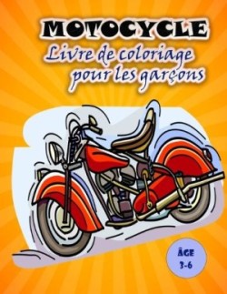 Livre de coloriage de motos pour les enfants